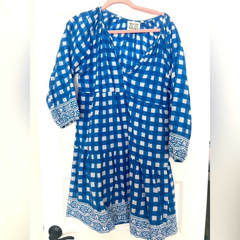 SZ blockprint mini dress